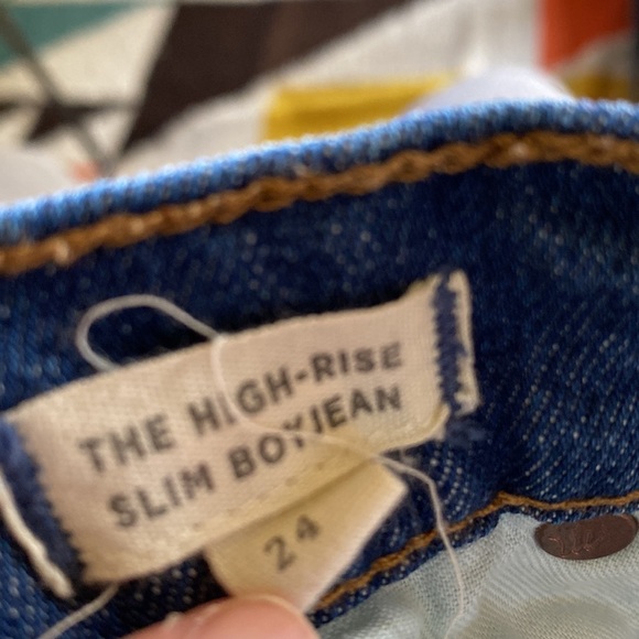 High rise slim boyjean - Picture 3 of 9